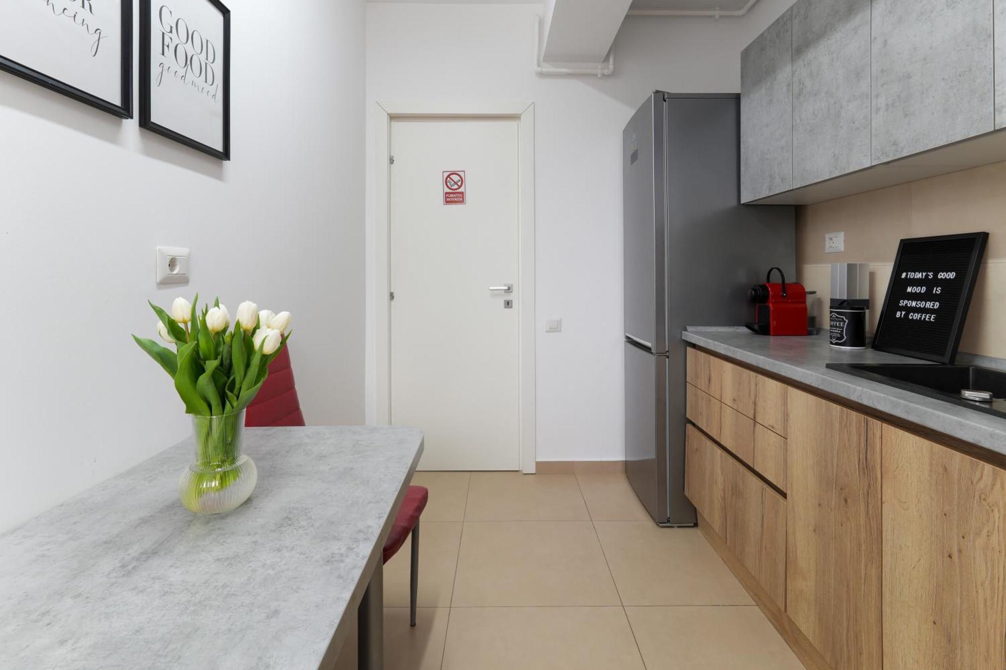 Amalia - Quiet 1Br Apartment With Parking & Wi-Fi بوخارست المظهر الخارجي الصورة